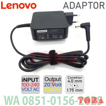 ADAPTOR NOTEBOOK LENOVO IDEAPAD 110 SERIES 20V 2.25A 4.0X1.75MM - ANL-1AD-L45WCG