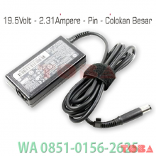 ADAPTOR NOTEBOOOK HP 19V 2.31A PIN ORG - COLOKAN BESAR - AN1-95V-231ACB