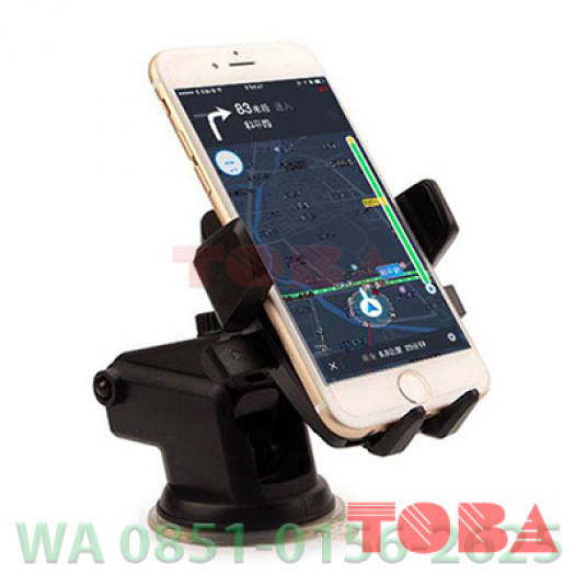 CAR HOLDER HANPHONE ROBOT RT-CH03 360 ROTATION - BLACK - HLD-RBT-RTCH03