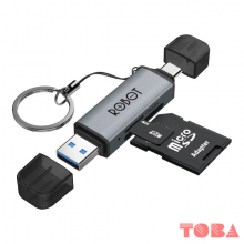 CARD READER DUAL DRIVE ROBOT CR202S USB-C USB 3.0  - CRD-RBT-CR202S