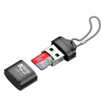 CARD READER TF MINI CR7 1 SLOT USB TO TF - CRD-PR7-CR7U30