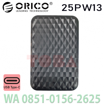 CASING HARDISK ENCLOSURE ORICO 2.5 INCH SATA 2520C3 USB 3.0 - TYPE C - ENC-ORC-2520C3