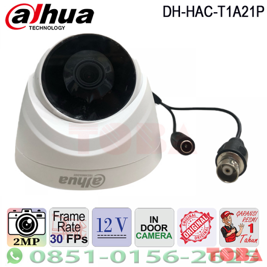 CCTV DAHUA DH-HAC-T1A21P 2MP INDOOR - CDH-HAC-T1A21P
