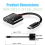 CONVERTER AUDIO 3.5MM TYPE C + INPUT POWER JH-020  - CAU-XTC-PJH020
