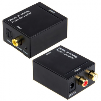 CONVERTER AUDIO DIGITAL TO ANALOG - CON-AUD-DIGTAN