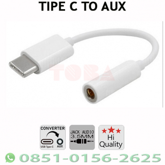 CONVERTER USB TYPE-C TO AUDIO 3.5MM KABEL - KBL-AUX-TTYPEC