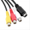 CONVERTER VGA TO S-VIDEO + VIDEO - CON-VGA-SVCRCA