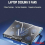 COOLERPAD ROBOT RT-LCS03 5 FAN ULTRA SILENT 1 PORT USB - LED - NCP-RB5-FLCS0