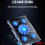 COOLERPAD ROBOT RT-LCS03 5 FAN ULTRA SILENT 1 PORT USB - LED - NCP-RB5-FLCS0