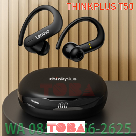 EARBUD LENOVO THINKPLUS T50 TWS BT 5.2 - LNV-EBU-DTPT50