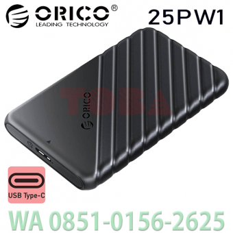 ENCLOSURE ORICO 25PW1C3 SATA USB 3.0 TYPE C - ENC-OR2-5PW1C3