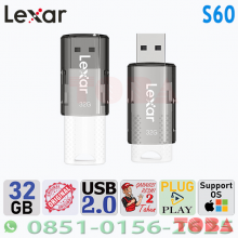 FLASHDISK LEXAR JUMDRIVE S60 32GB  USB 2.0 - FDK-LXR-32S602
