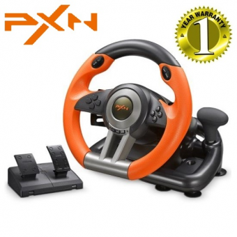 GAMEPAD RACE STEERING PXN-V3 PRO + PEDAL  - PGS-TIR-PXNV3P