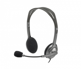 HEADPHONE LOGITECH H110 + MIC 3.5MM STEREO - HPN-LOG-H110MS