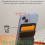HOLDER HANDPHONE STAN ROBOT RT-BR09 ULTRA SLIM 6.5X10CM KULIT  - PHS-RBT-RTBR09