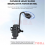 HOLDER HANPHONE PADA MOBIL ROBOT RT-CH06S - HITAM - HLD-HPR-TCH06S