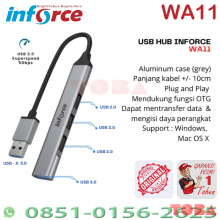 HUB USB 4 PORT INFORCE WA11 USB 3.0  - HBU-iNF-4PWA11
