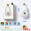 iP CAMERA ACOME APC8S COLOR NIGHT VISION PTZ E27 FHD 1440P - PUTIH - WLC-ACM-APC8SW