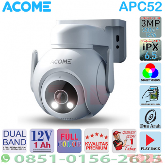 IPCAM ACOME APC52 1620P FHD WHITE  OUTDOOR - DUAL BAND - iPC-ACM-APC52O