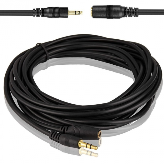 KABEL AUDIO 3.5 MM MALE TO FEMALE 1.5 METER - KBL-AEX-MFM1.5