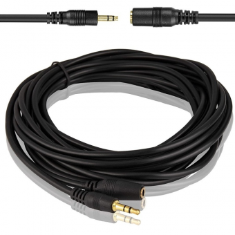 KABEL AUDIO 3.5 MM MALE TO FEMALE 1.5 METER - KBL-AEX-MFM1.5