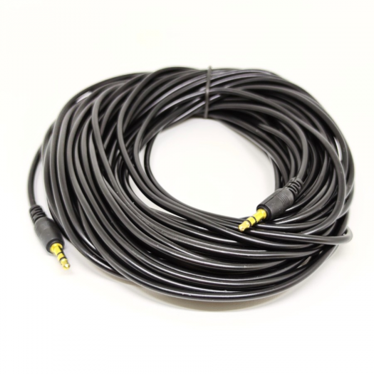 KABEL AUDIO 3.5 MM MALE TO MALE 10 METER - KBL-AUD-MTM10M