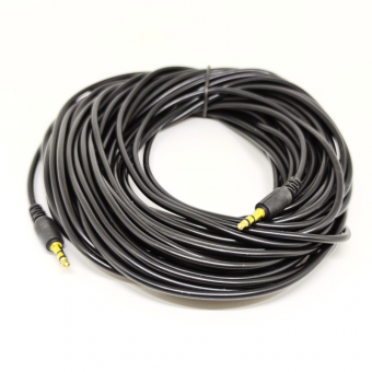 KABEL AUDIO 3.5 MM MALE TO MALE 10 METER - KBL-AUD-MTM10M