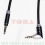 KABEL AUDIO ARRETHA 3.5MM TO 3.5 MM STEREO 180 DERAJAT - AUX-ART-180*35 - AUX-ART-180*35