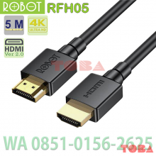 KABEL HDMI 4K ROBOT RFH05 UHD 5 METER  - KHD-RBT-5RFH05
