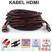KABEL HDMI JARING V1.4 FULL HD 20 METER BULAT JARING - KBL-HDM-JRG20M