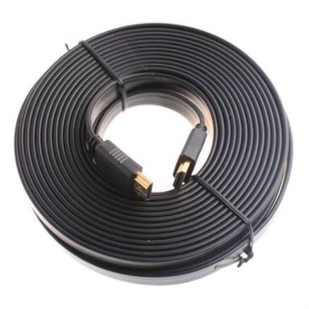 KABEL HDMI TO HDMI V1.4 FULL HD 5 METER FLAT WARNA - KBL-OEM-HDFL5M