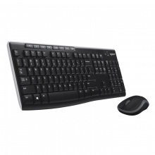 KEYBOARD + MOUSE WIRELESS LOGITECH MK270R  - KMW-LOG-MK270R