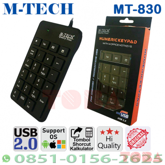 KEYBOARD USB M-TECH NUMERIK 19D - KNM-MTC-USB19D