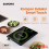 KOMPOR LISTRIK INDUKSI SAMONO WS-01 150-600 WATT TOUCH PANEL - HITAM  - SMN-KPi-WS01B5