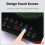 KOMPOR LISTRIK INDUKSI SAMONO WS-02 600 WATT TOUCH PANEL - HITAM  - SMN-KPi-WS02B6