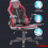 KURSI GAMIING GAMEN THRONUS HITAM-MERAH - KGM-GMN-THROBR