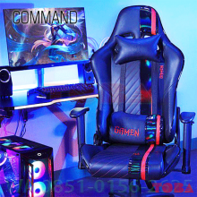 KURSI GAMING GAMEN COMMAND HITAM-MERAH - KGM-GMN-COMMBR
