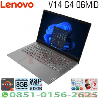 LAPTOP LENOVO V14 G4 0W4ID R3-7320U/8GB/512GB WIN11 14inch FHD GREY - NBL-V14-W4iDR3