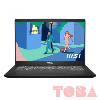 LAPTOP MSI MODERN 14-C13M-1468ID i3-1315U/8GB/512GB WIN11 14inch IPS OHS BLACK - MSi-M14-1468iD