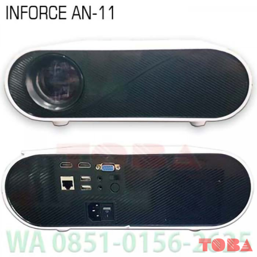 LCD PROYEKTOR INFORCE AN11 350 ANSI WXGA FULL HD LAMPU LED 50.000 JAM  - PRY-INF-AN11WS