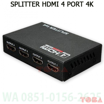MAXLINE SPLITTER HDMI 4 PORT UHD 4K 1-7 - SPL-MAX-HDMi4P