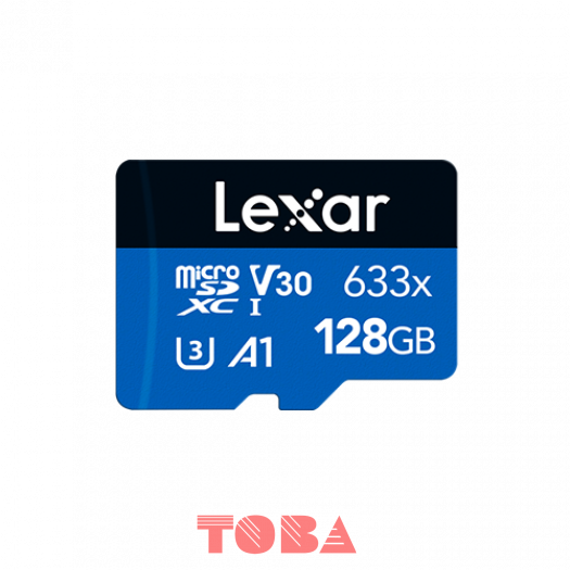 MICRO SD CARD LEXAR 128GB 633X UHS-I C10 - 100MBPS - NON ADAPTER - MSL-128-633100