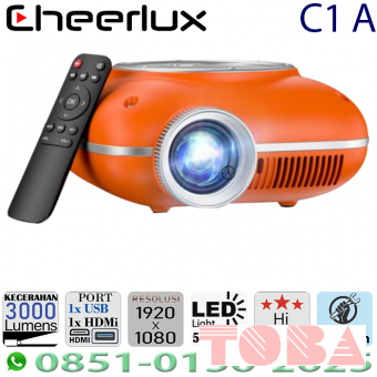 MINI PROYEKTOR CHEERLUX C1 ANDROID 11 - PRY-CHE-C1ANET