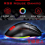 MOUSE GAMING GAMEN GM810 RGB + MACRO 12400 DPi - MSG-GMN-GM810M