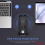 MOUSE WIRELESS JQVITECH DUAL MODE 2.4G + BT 5.4 S9 1600 DPI BATTREY RECHARGE - MWB-DMS-LKJQVS9