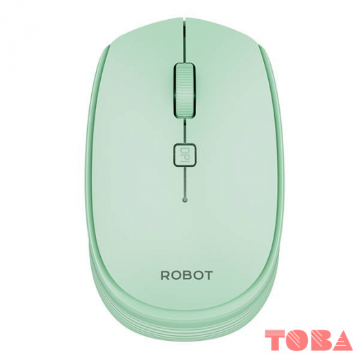 MOUSE WIRELESS ROBOT M205 3 MODE DPi 800-1600 HIJAU - MSW-RBT-M205GR