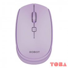 MOUSE WIRELESS ROBOT M205 3 MODE DPi 800-1600 PURPLE - MSW-RBT-M205PP