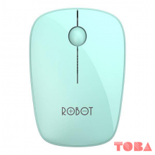 MOUSE WIRELESS ROBOT M220 GREEN 2.4GHZ 1600 DPI - MSW-RBT-M220GR