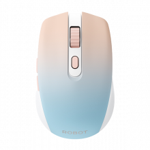 MOUSE WIRELESS ROBOT M370 SILENT 3200 DPi PiNK - MSW-RBT-M370PS