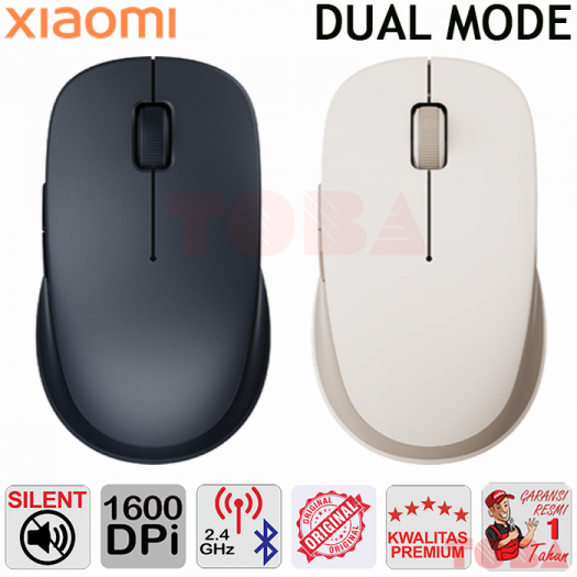 MOUSE WIRELESS XiAOMI SILENT KLIK DUAL MODE 2.4GHZ + BT - MBW-MWX-SB01YM